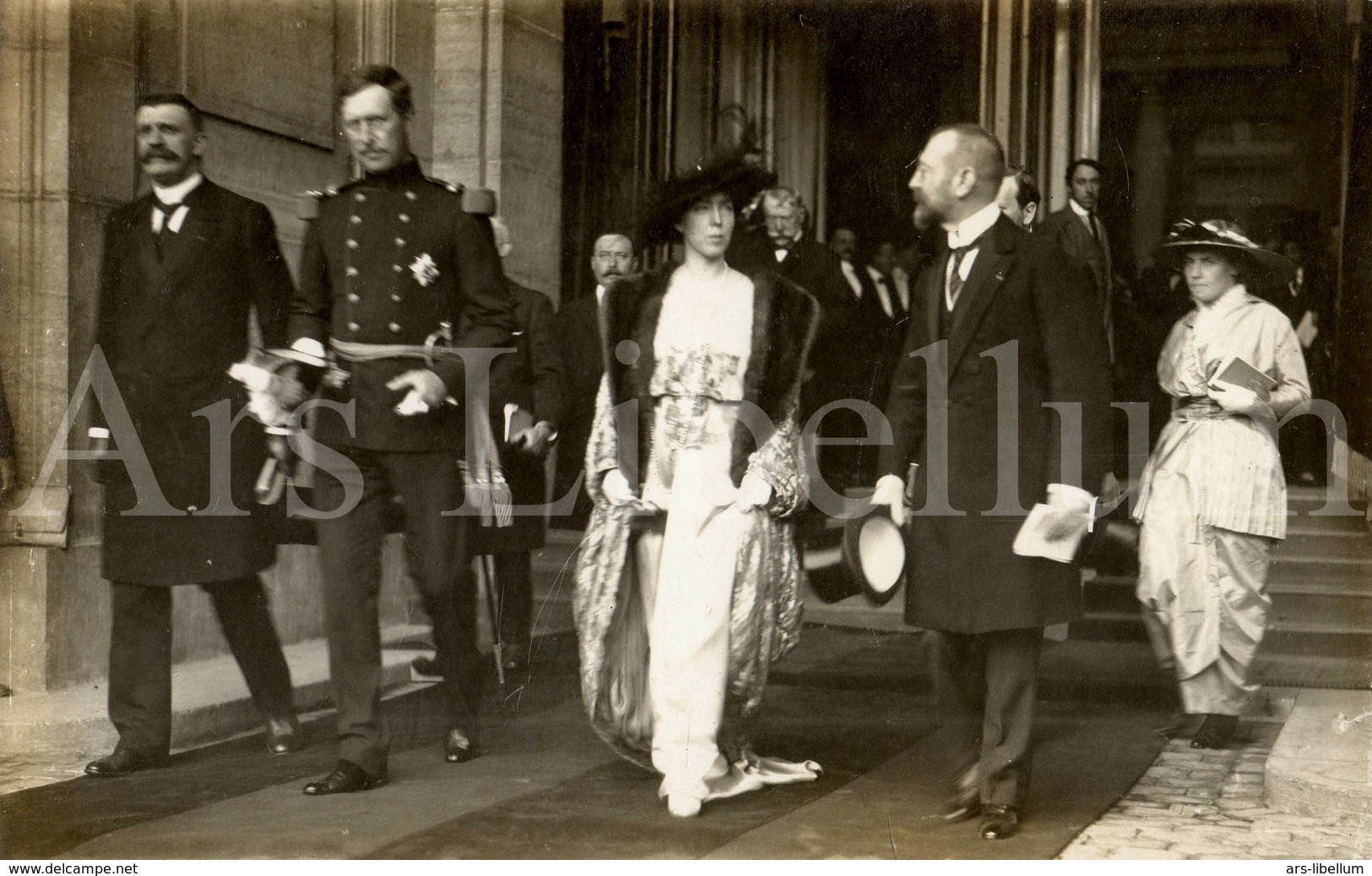 Postcard / ROYALTY / Belgique / Roi Albert I / Koning Albert I / Reine Elisabeth / Palais Du Cinquantenaire / 1914 - Feesten En Evenementen