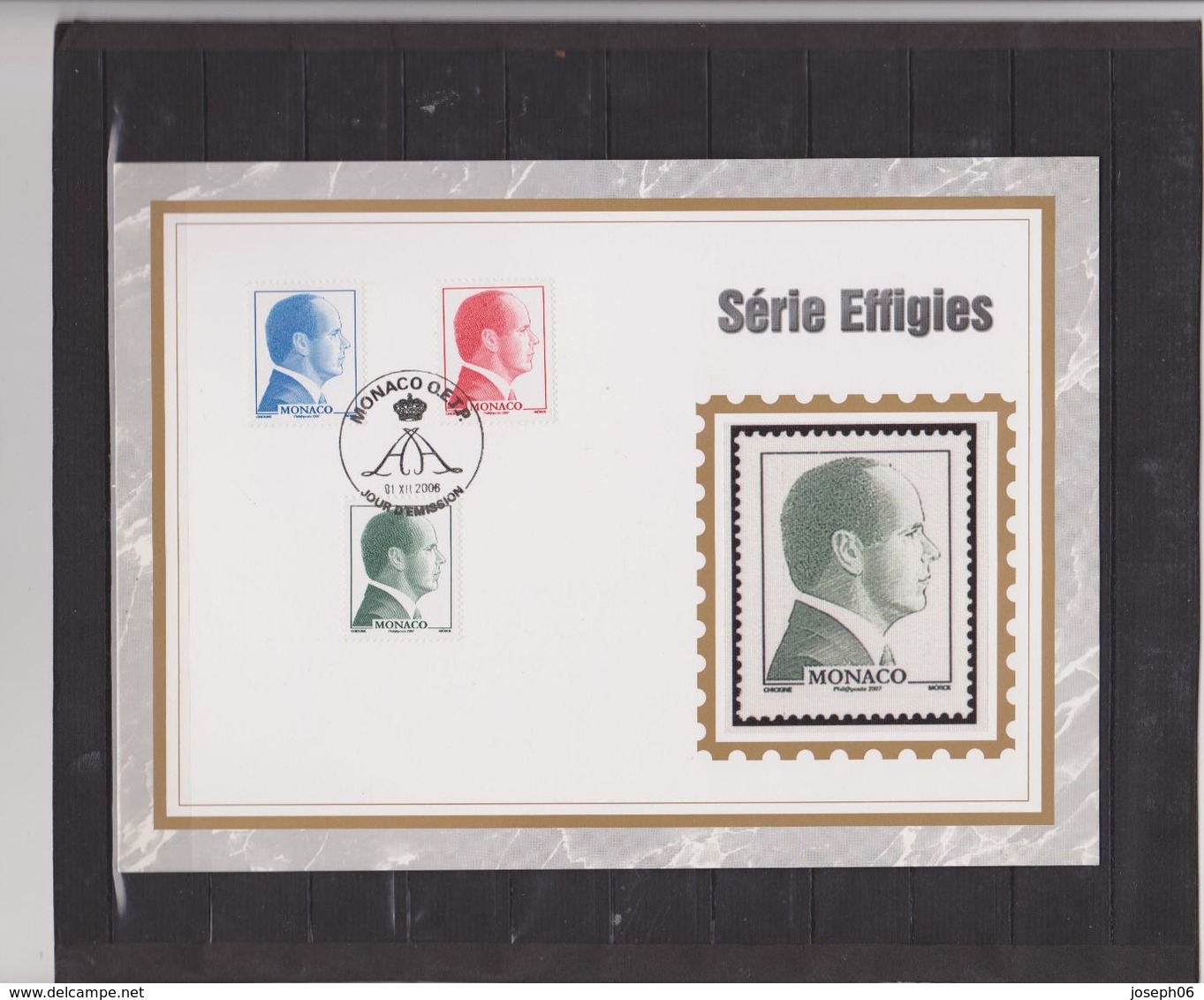 MONACO    2006  Encart  Y.T. N° 2561  à  2563  Oblitéré - Used Stamps