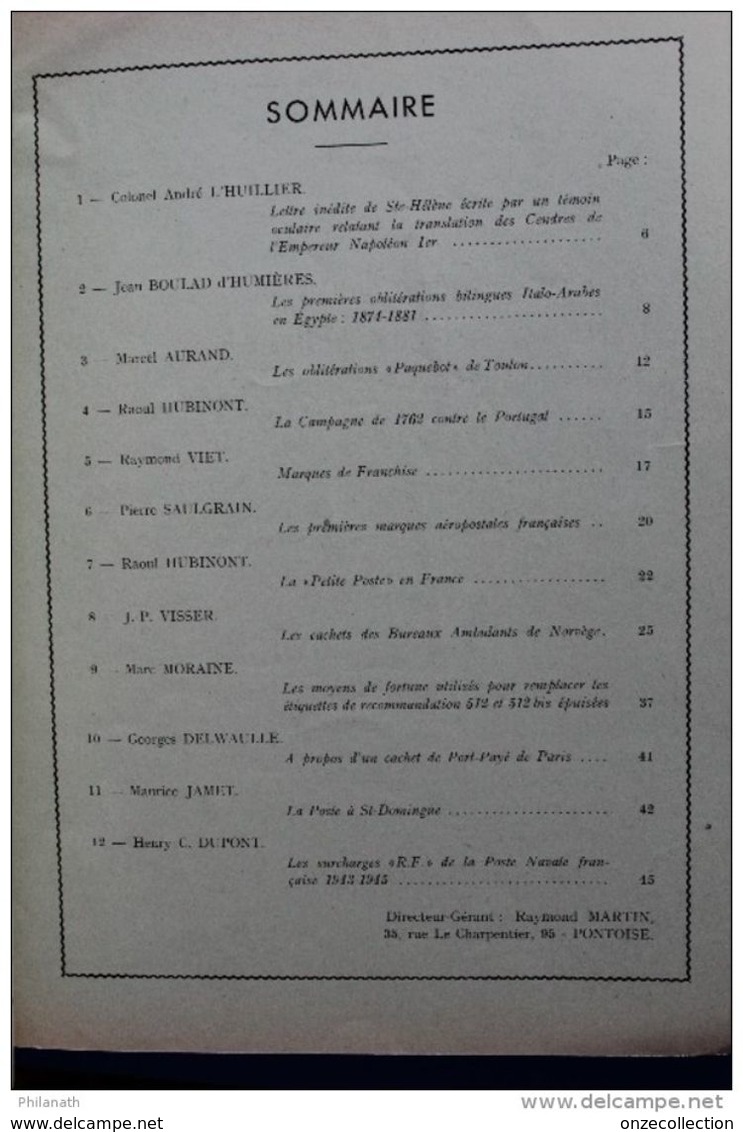 LES  FEUILLES  MARCOPHILES   176    2ème  TRIMESTRE   1969     18  PHOTOS - Matasellos