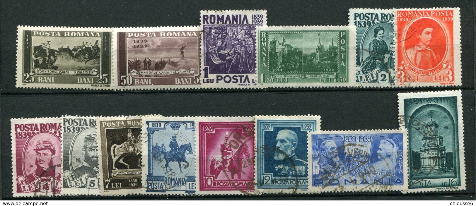 Roumanie Ob ,n° 552 à 565  Centenaire De La Naissance Du Roi Charles 1er - Unused Stamps