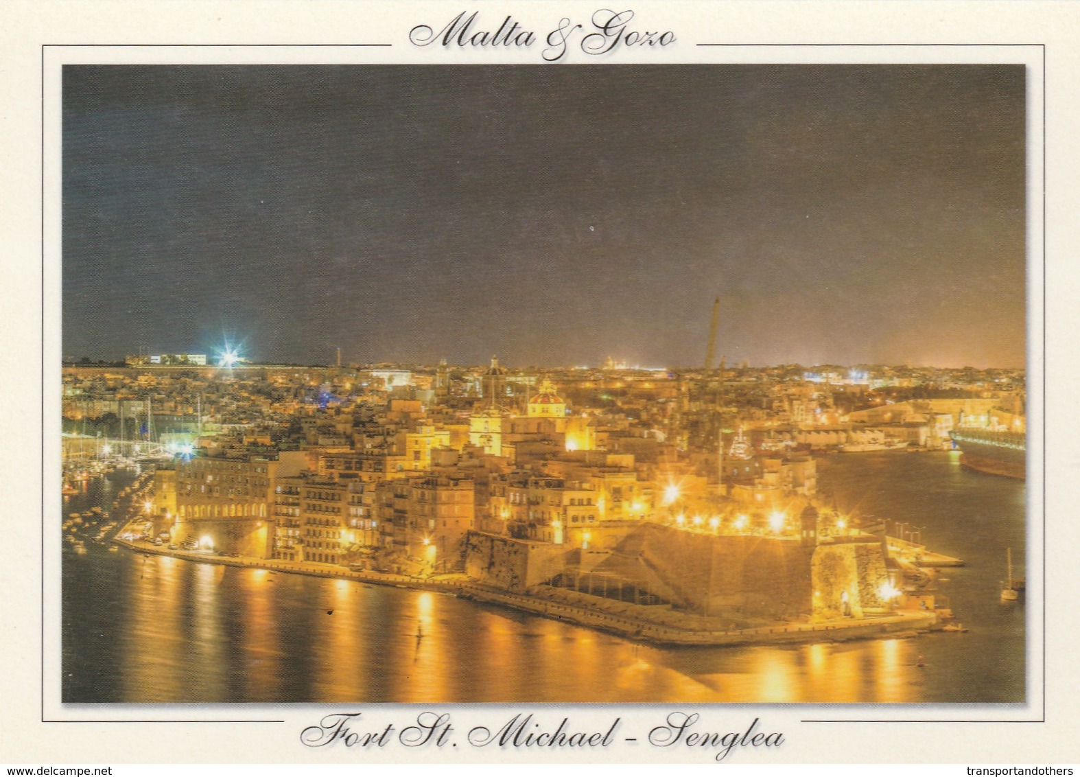 POSTCARDS OF MALTA / FORT ST MICHAEL - SENGLEA - Malta