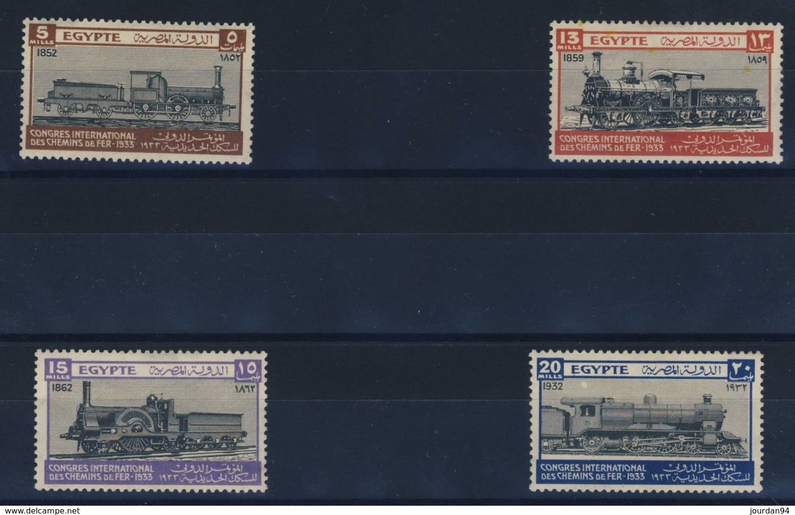 EGYPTE  N°  146  /  149 - Unused Stamps