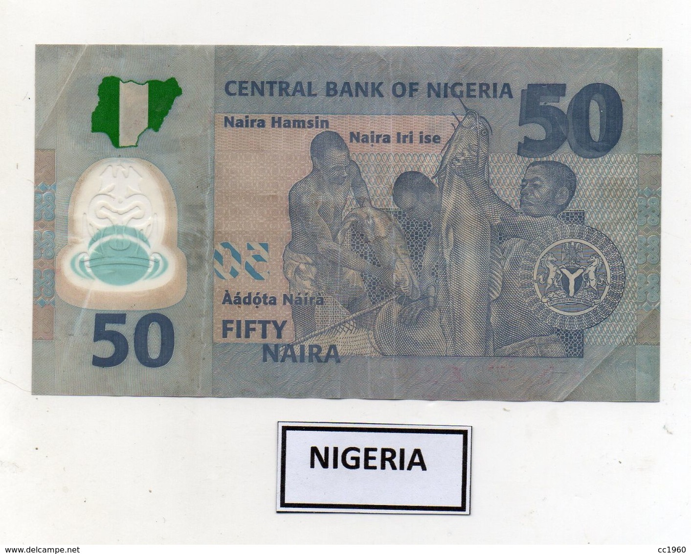 NIGERIA - 2011 - Banconota Da 50 Naira -  In Polimero - Usata - (FDC7811) - Nigeria