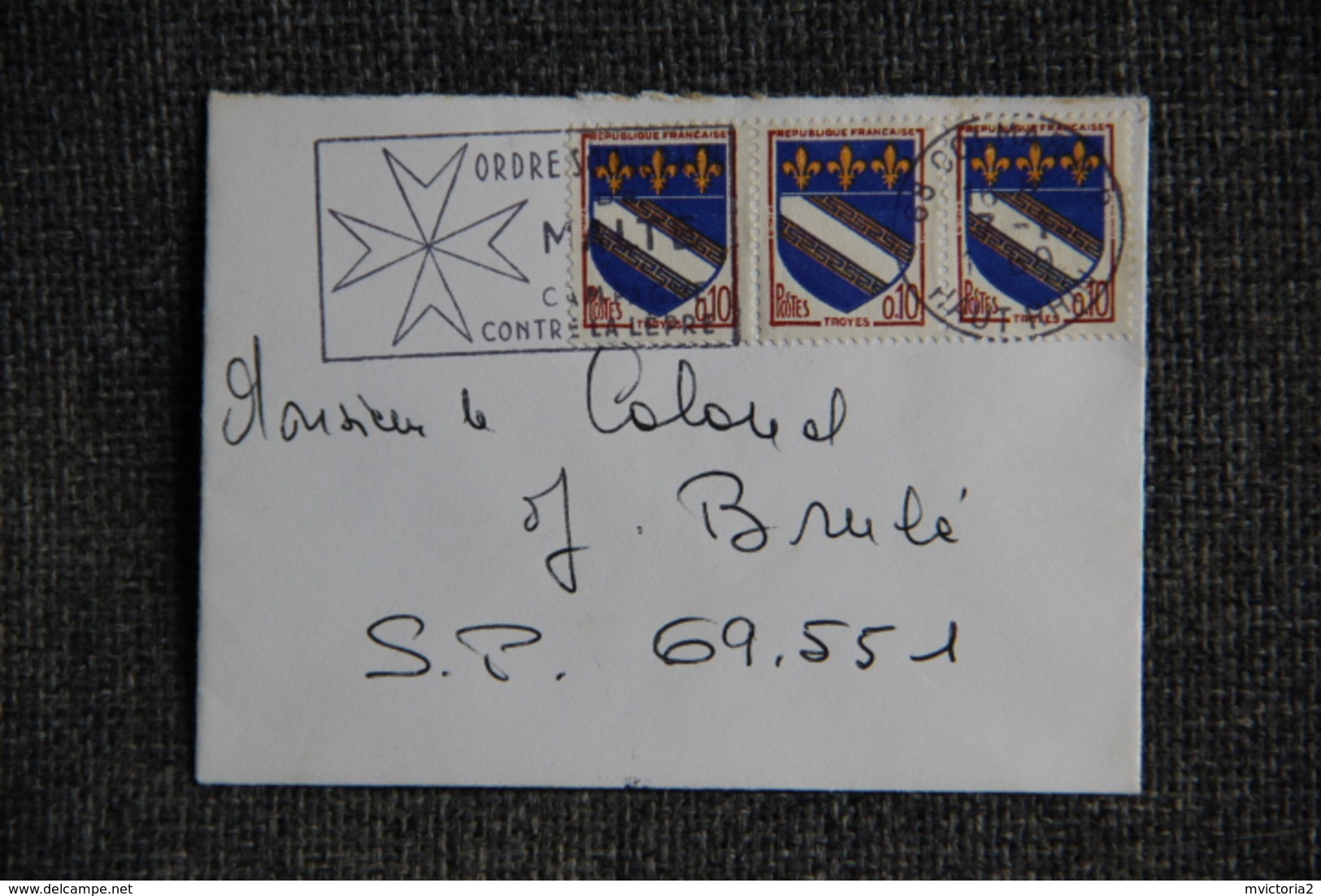 Lettre De FRANCE ( COLMAR ) - N° 953 X 3 - Lettres & Documents