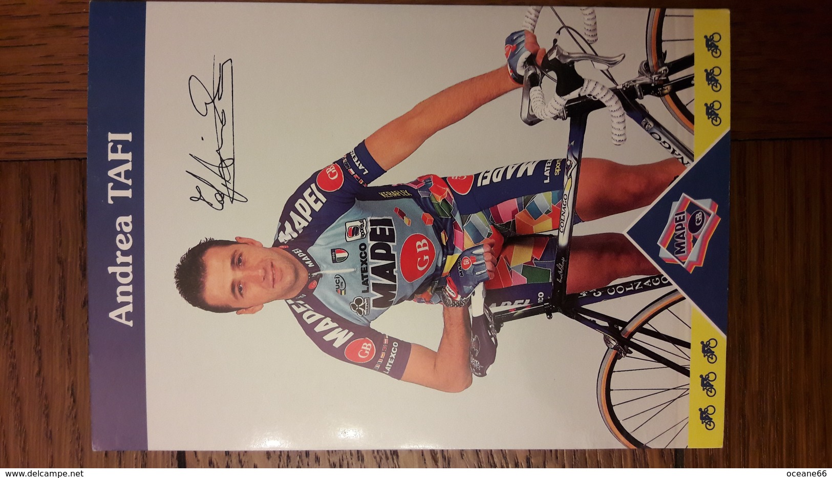 ANdrea TAFI Mapei 1997 - Cyclisme