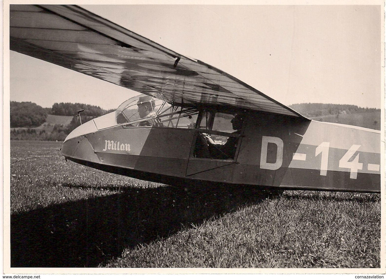 Aviation - Planeur Allemand Mü-10 Milan - Berne - 1938 - Aviation