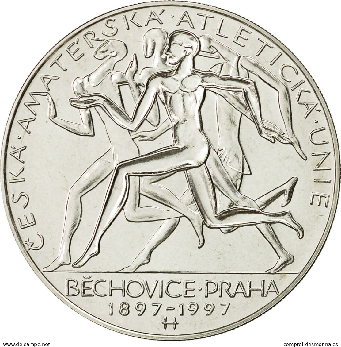 Monnaie, République Tchèque, 200 Korun, 1997, Jablonec Nad Nisou, SUP+ - Czech Republic