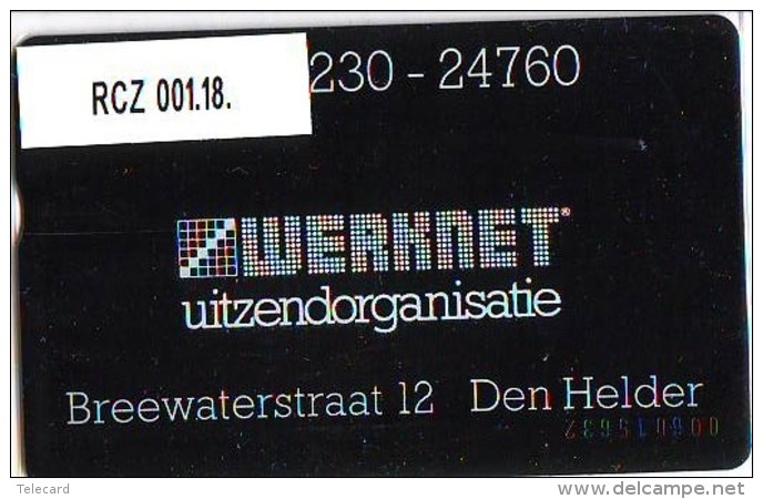 Telefoonkaart  LANDIS&amp;GYR  NEDERLAND * WERKNET RCZ-001.18 * DEN HELDER * ONGEBRUIKT * OPLAGE 350 - Privat