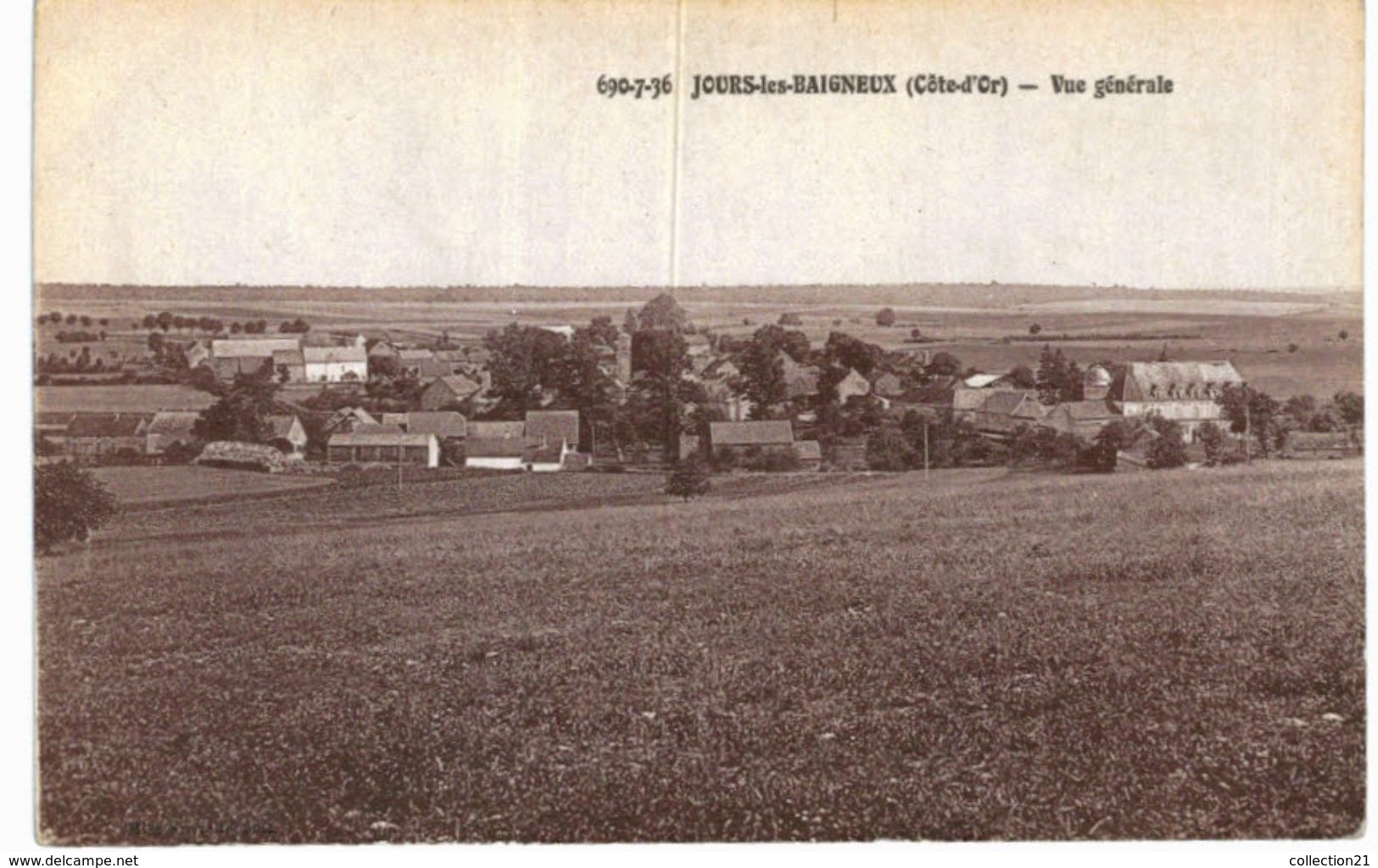 JOURS LES BAIGNEUX .... VUE GENERALE - Monde