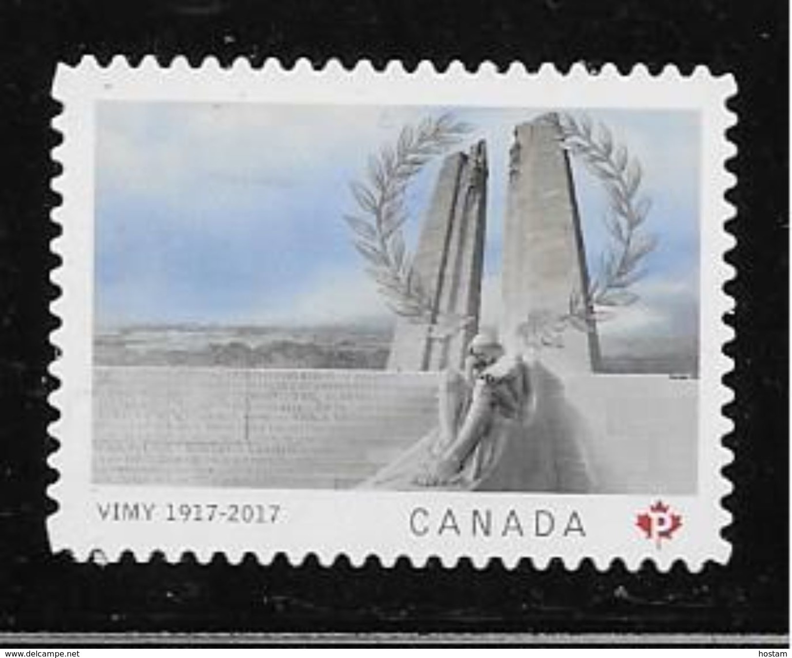 CANADA 2017.  CENTENARY Of The BATTLE Of VIMY RIDGE,  DIE CUT From Quartely Pack - Francobolli (singoli)