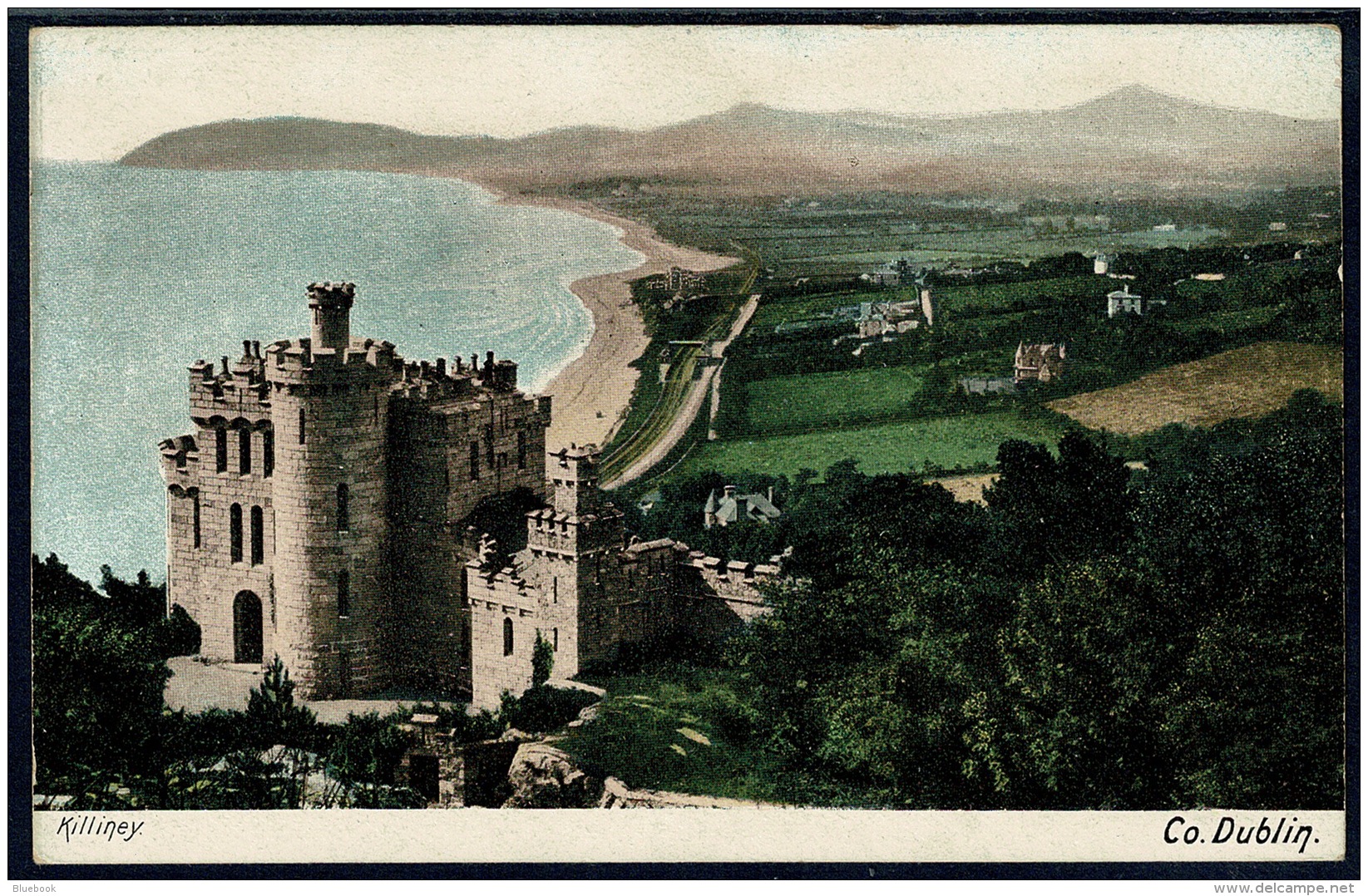 RB 1188 -  Early Postcard Killiney Castle - County Dublin Ireland Eire - Dublin