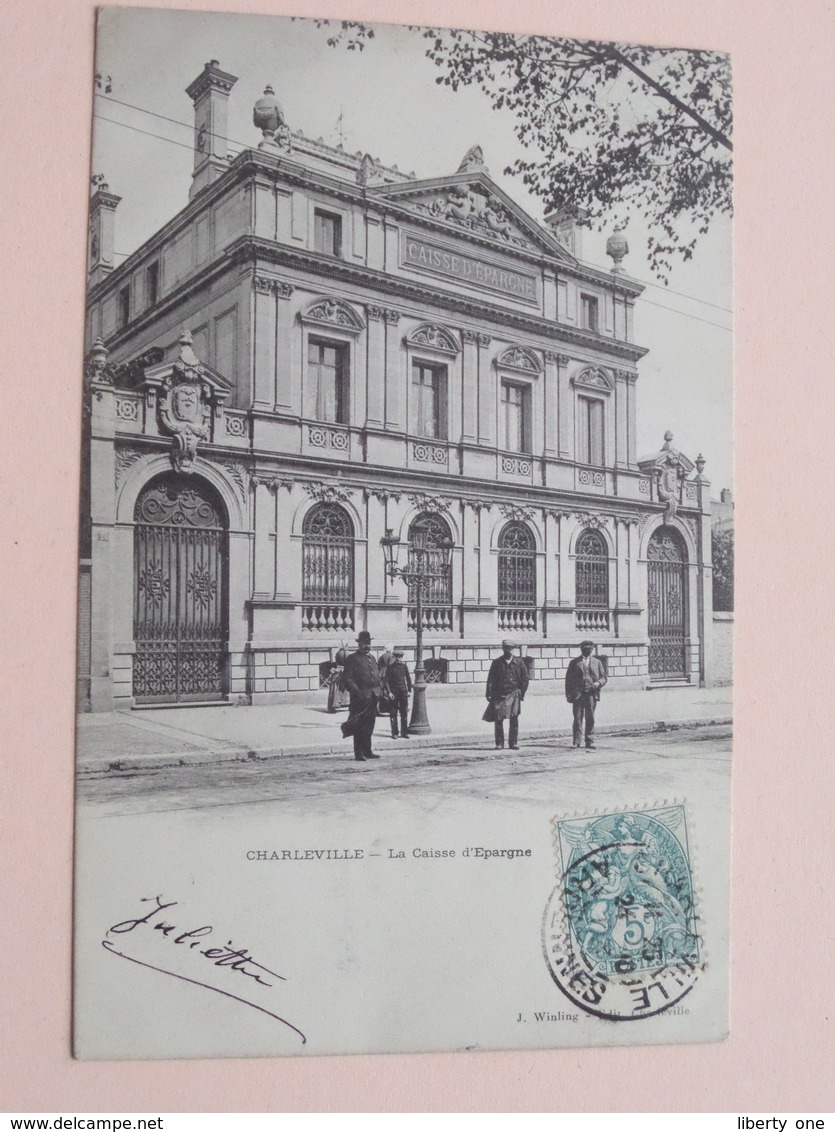 La Caisse D'Epargne ( J. Winling ) Anno 1903 ( Voir Photo Svp ) ! - Charleville