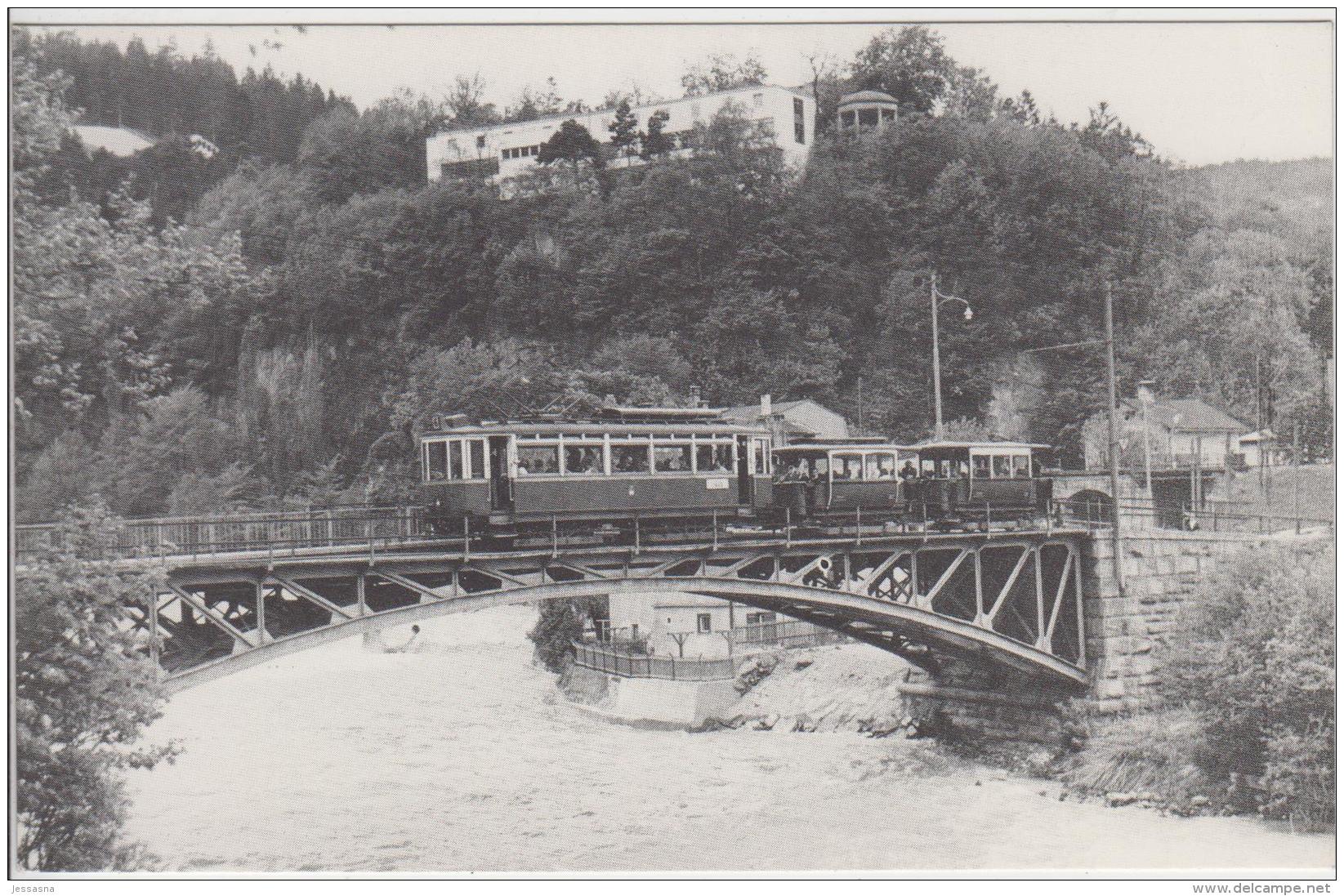 AK - Mittelgebirgsbahn Linie 6 Auf Der Sillbrücke In Innsbruck - 1967 - Innsbruck