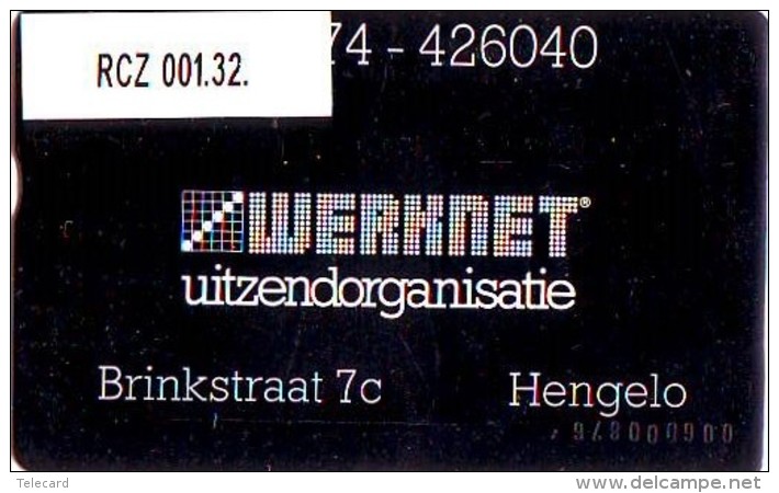 TELEFOONKAART LANDIS&amp;GYR  NEDERLAND * WERKNET RCZ-001.32 * HENGELO * ONGEBRUIKT * OPLAGE 150 * Cat.w. 400,00 - Privé