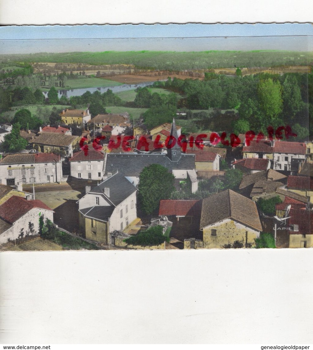 87- MEZIERES SUR ISSOIRE- MEZIERE SUR ISSOIRE - VUE AERIENNE L' EGLISE - 1964  LAPIE N° 9 - Meziere Sur Issoire