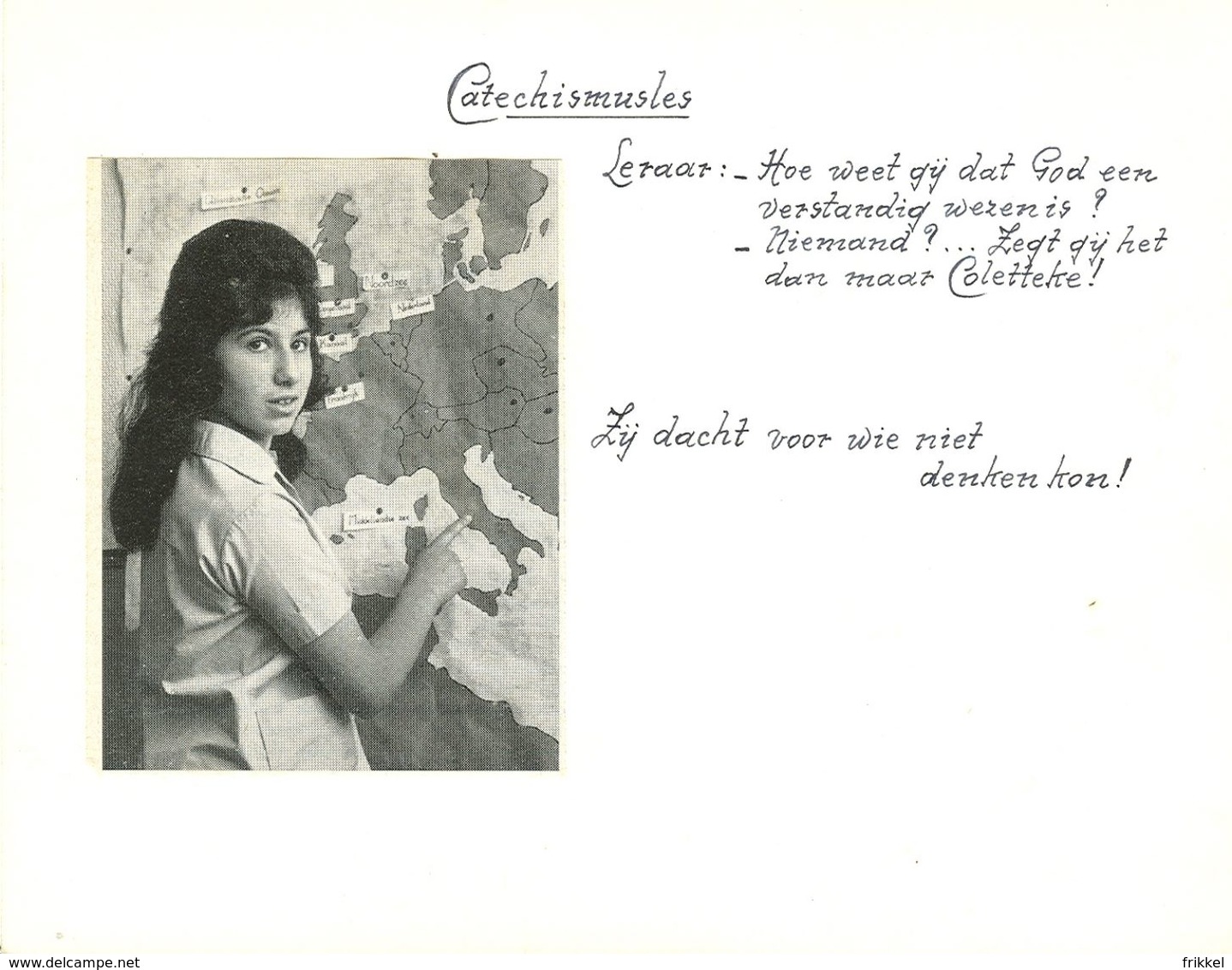 Manuscript 1965 Kasterlee Vorselaar Heverlee Oostmalle Schoten 25 jaar Zuster Non Soeur Jubileum (21 blz van 14x18cm)