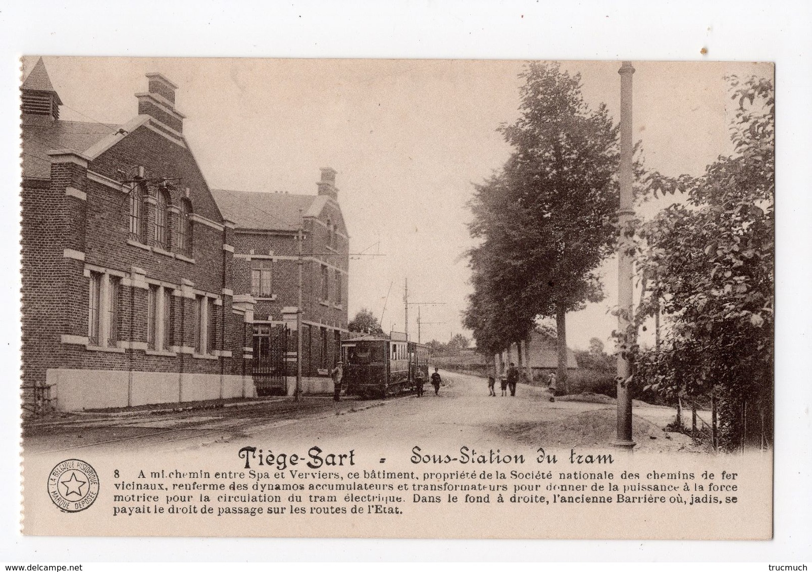 3  - TIEGE - SART-LEZ-SPA -  Sous - Station Du Tram - Jalhay