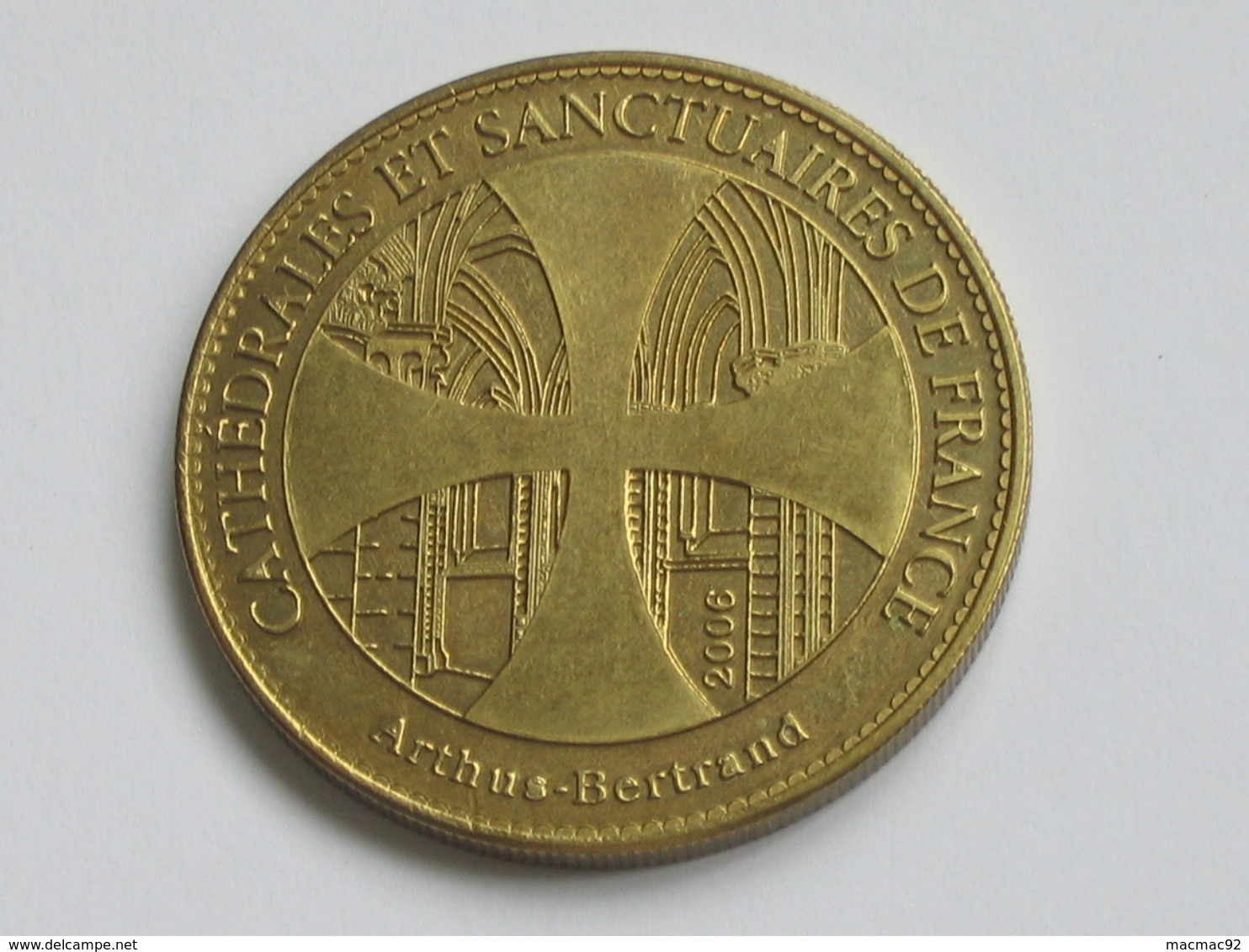 Médaille ARTHUS BERTRAND 2006 - Cathédrales Et Sanctuaires De France - ND De L'EPINE   **** EN ACHAT IMMEDIAT  **** - 2006