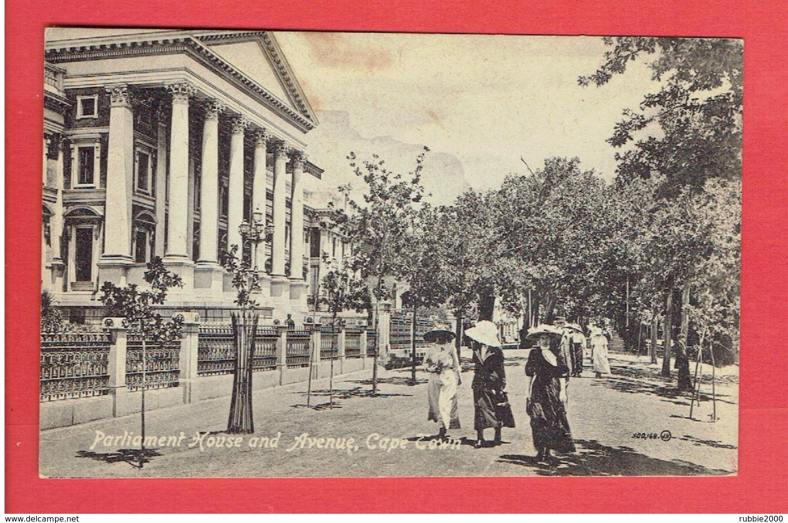 AFRIQUE DU SUD CAPE TOWN PARLIAMENT HOUSE AND AVENUE CARTE EN TRES BON ETAT - Südafrika