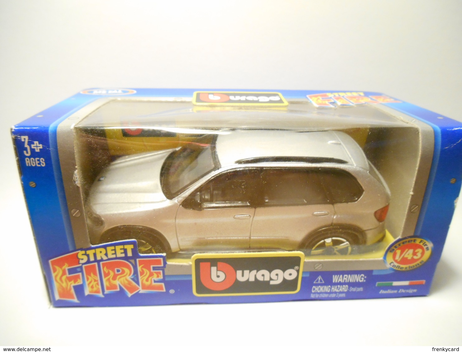 BURAGO 1:43 STREET FIRE BMW X5 - Burago