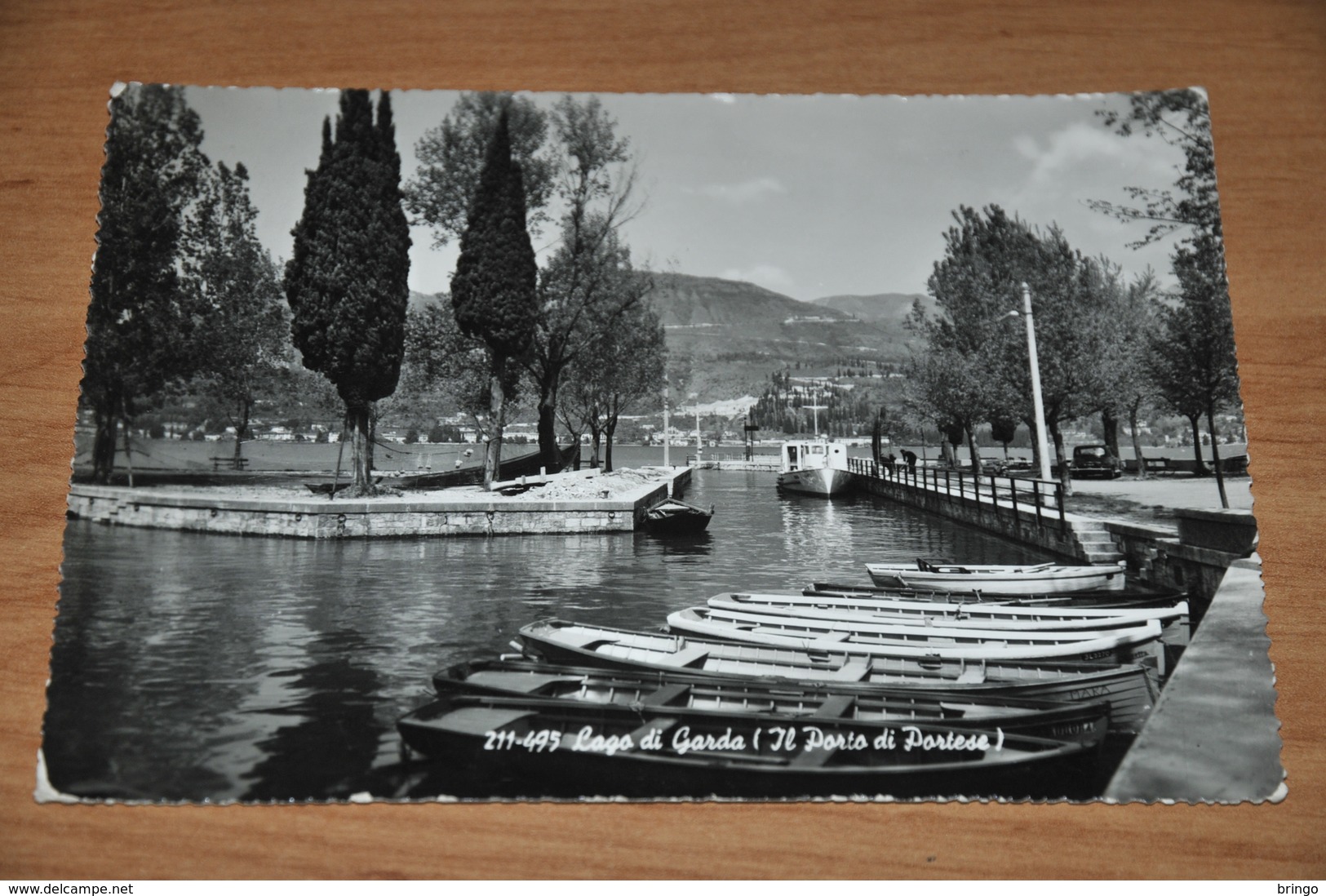 1401- Lago Di Garda, Il Porto Di Portese - 1953 - Brescia