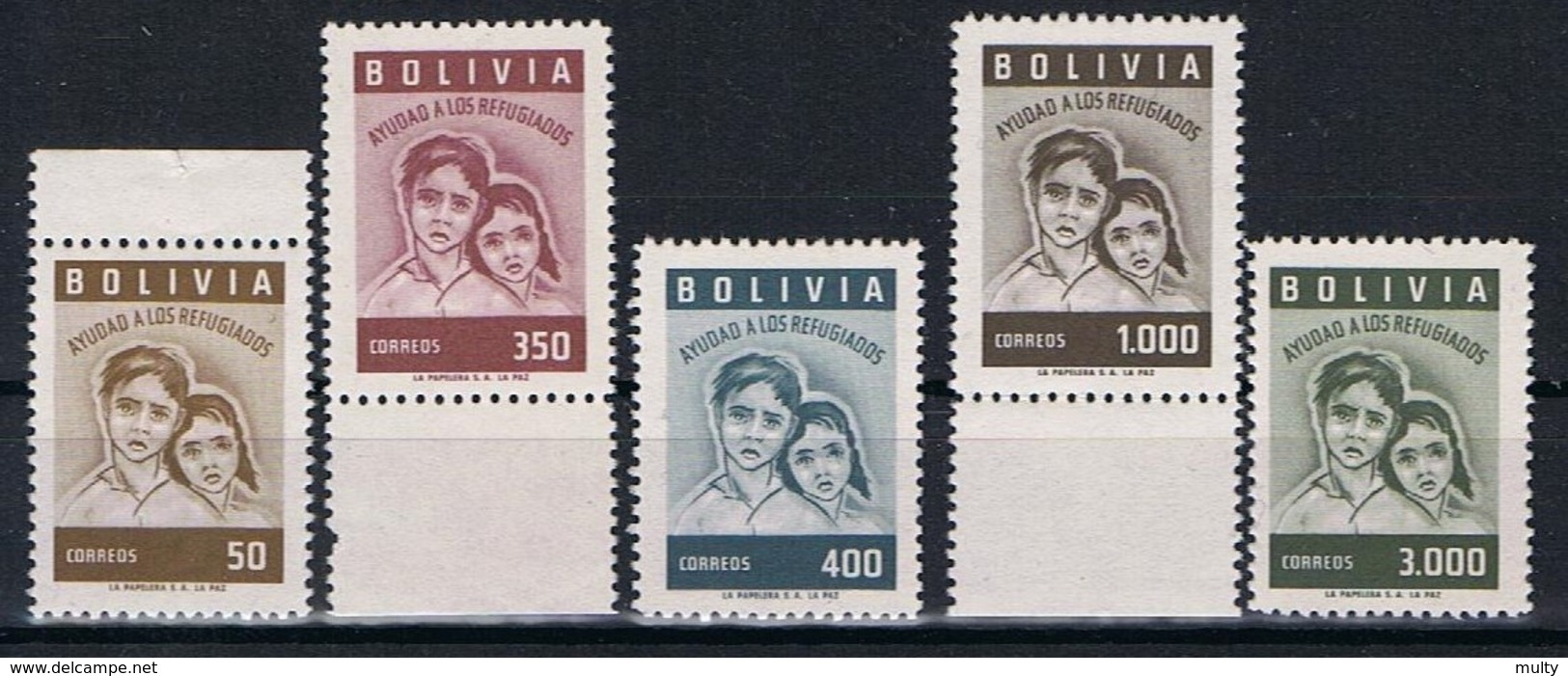 Bolivie Y/T 381 / 385 (**) - Bolivië