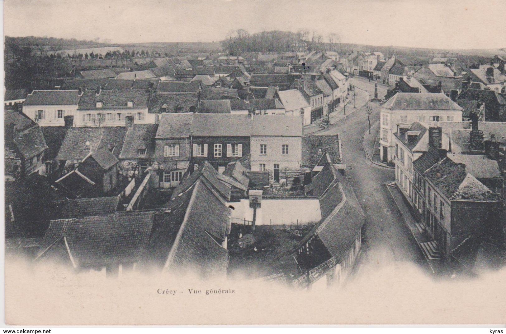 (80) CRECY . Vue Générale - Crecy En Ponthieu