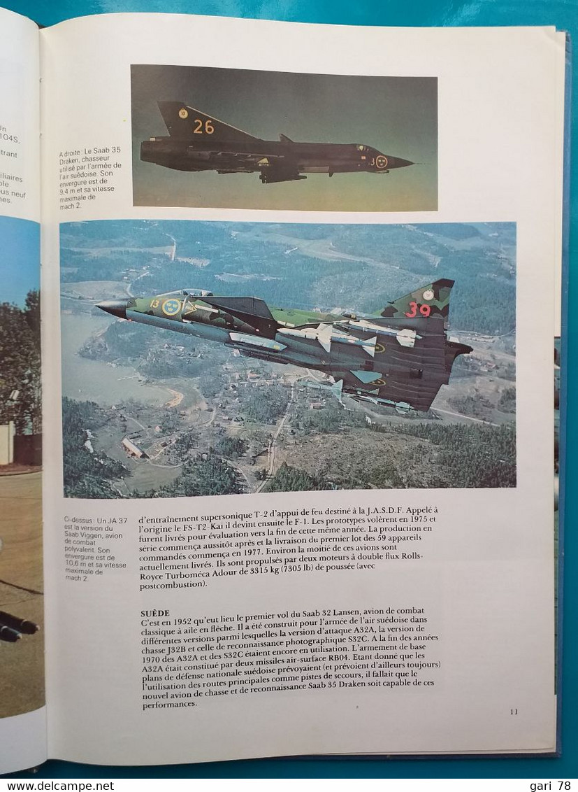 Le Monde En Couleur De L'aviation Militaire - Editions PRINCESSE - Flugzeuge