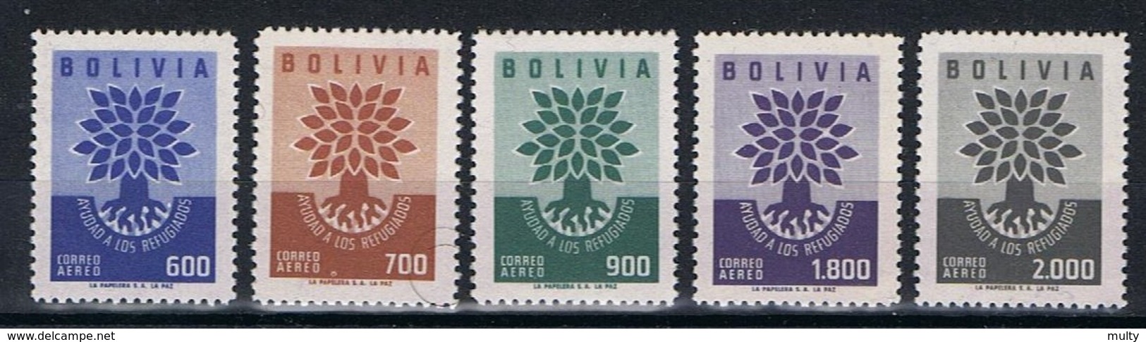 Bolivie Y/T LP 189 / 193 (**) - Bolivië