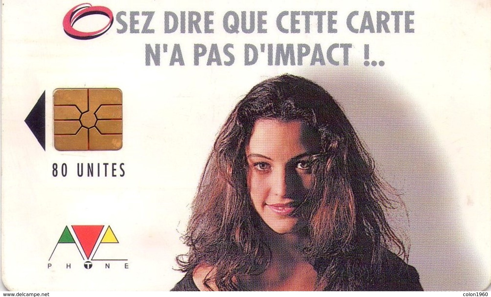 MARRUECOS. AVE-6a. Osez Dire Que Cette Carte N'a Pas D'Impact!.. 80U. (002) - Morocco