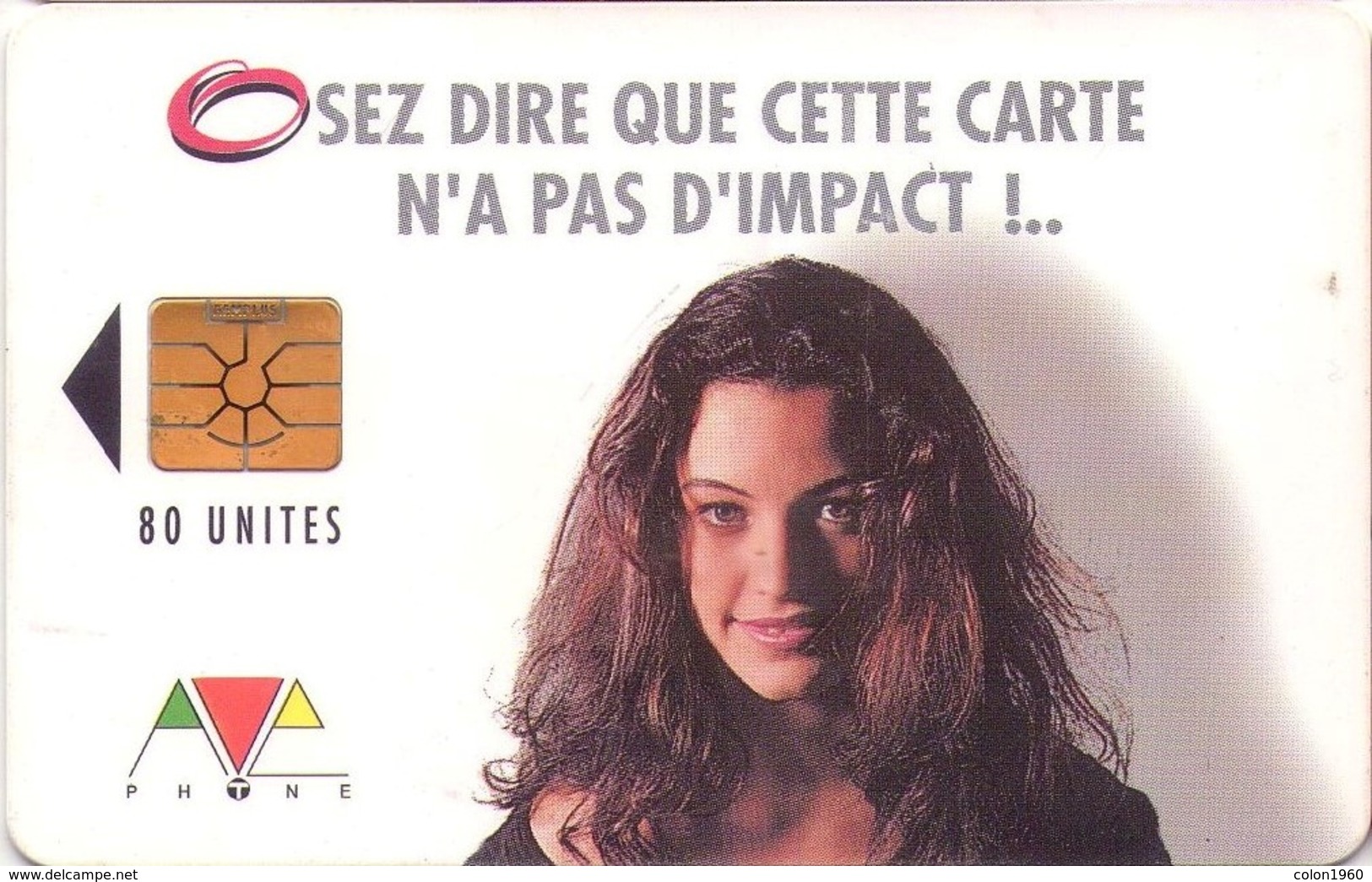 MARRUECOS. AVE-7. Osez Dire Que Cette Carte N'a Pas D'Impact!.. 80U. (003) - Marruecos