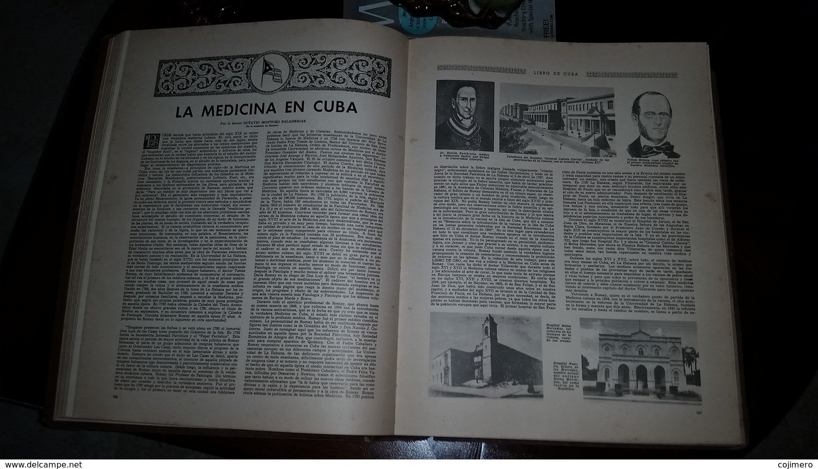 Libro De Cuba - Ilustrado Cincuentenario De La Republica 1953 Original - Marti - Histoire Et Art