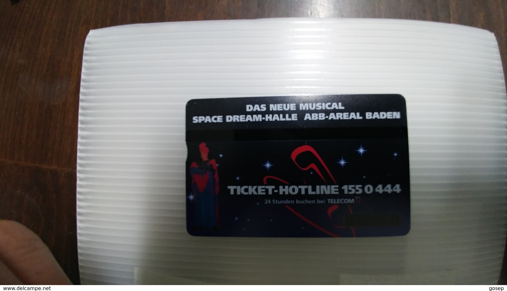 Switzerland-(hobi-w11)-musical Space Dream-mint-card-(521l)-(5chf)+1card Prepiad Free - Svizzera