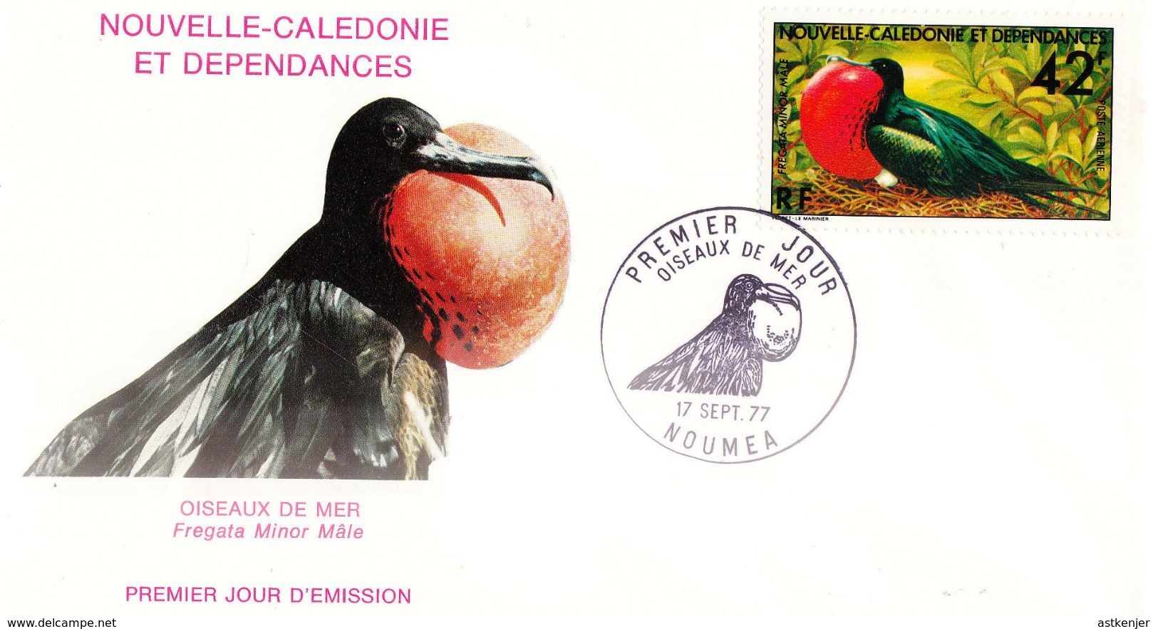 NOUVELLE CALEDONIE - FDC De 1977 N° PA 178 - Cartas & Documentos