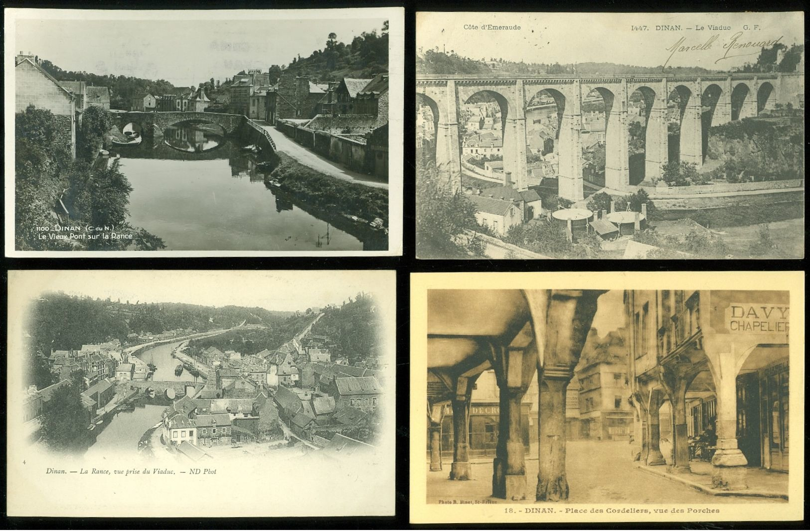 Beau Lot De 47 Cartes Postales De France  Dinan       Mooi Lot Van 47 Postkaarten Van Frankrijk  Dinan - 47 Scans - 5 - 99 Cartes