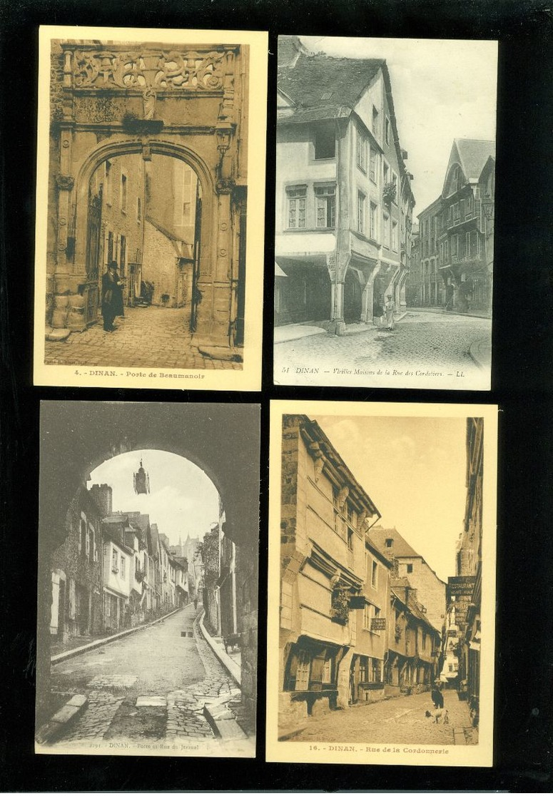 Beau lot de 47 cartes postales de France  Dinan       Mooi lot van 47 postkaarten van Frankrijk  Dinan - 47 scans