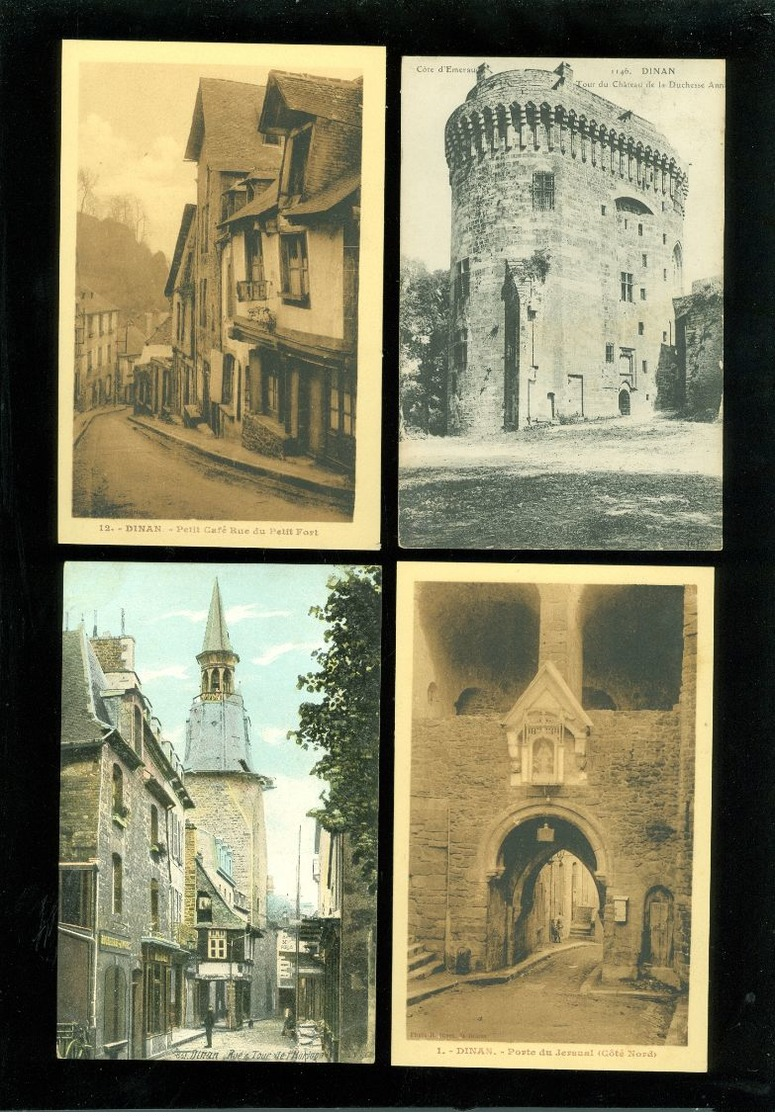 Beau lot de 47 cartes postales de France  Dinan       Mooi lot van 47 postkaarten van Frankrijk  Dinan - 47 scans