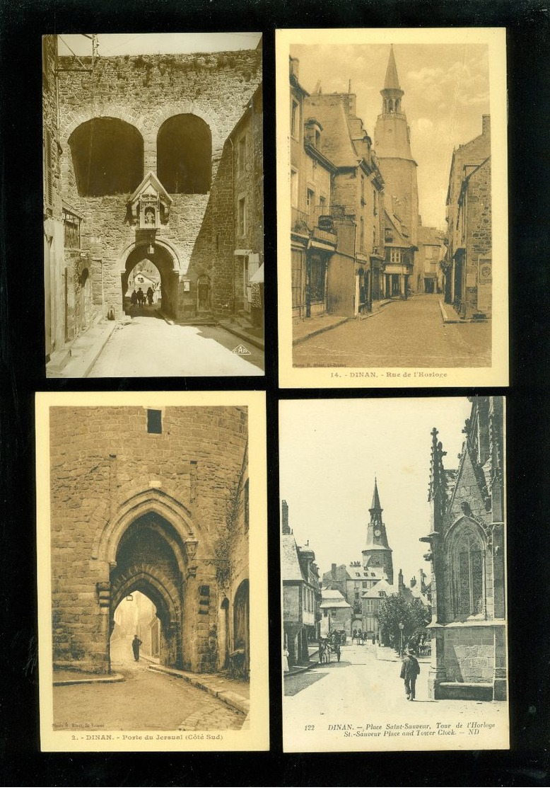 Beau lot de 47 cartes postales de France  Dinan       Mooi lot van 47 postkaarten van Frankrijk  Dinan - 47 scans