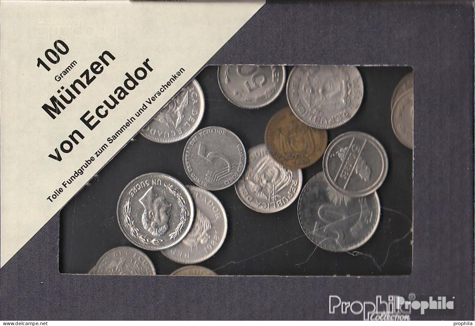 Ecuador 100 Gramm Münzkiloware - Mezclas - Monedas