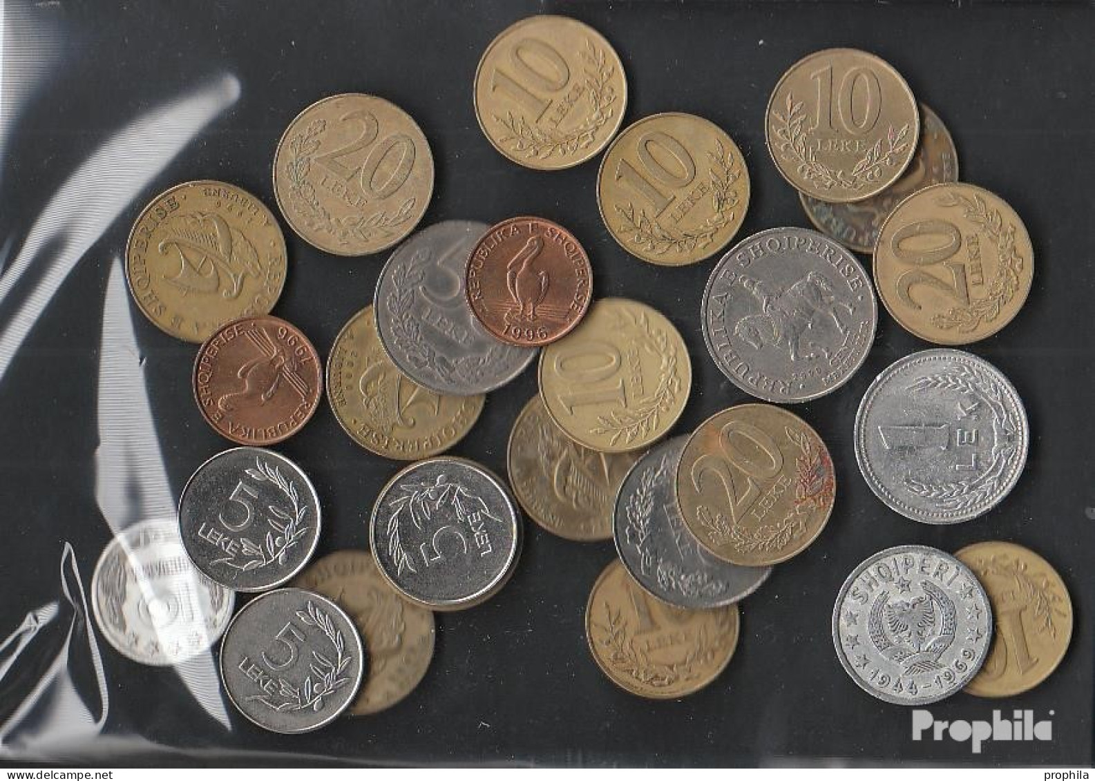 Albanien 100 Gramm Münzkiloware - Vrac - Monnaies
