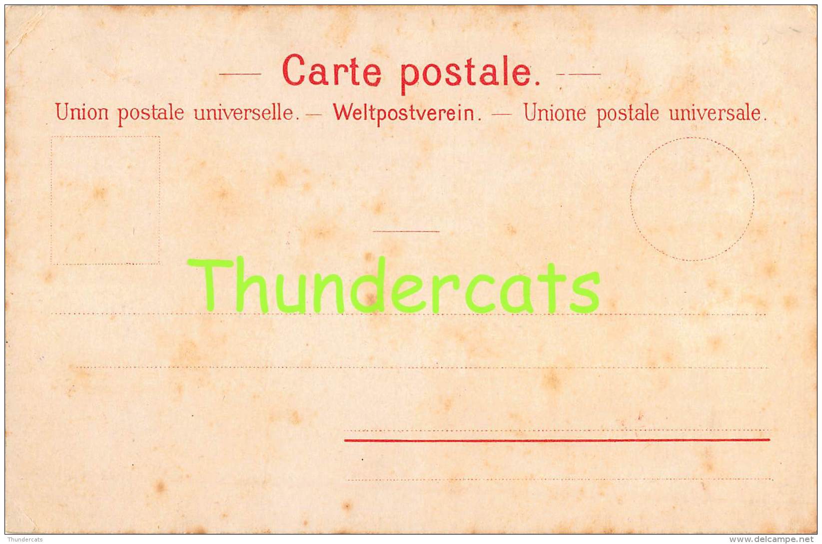 CPA  LE  LANGAGE DES TIMBRES STAMPS MENKE HUBER SUISSE SWITSERLAND - Timbres (représentations)