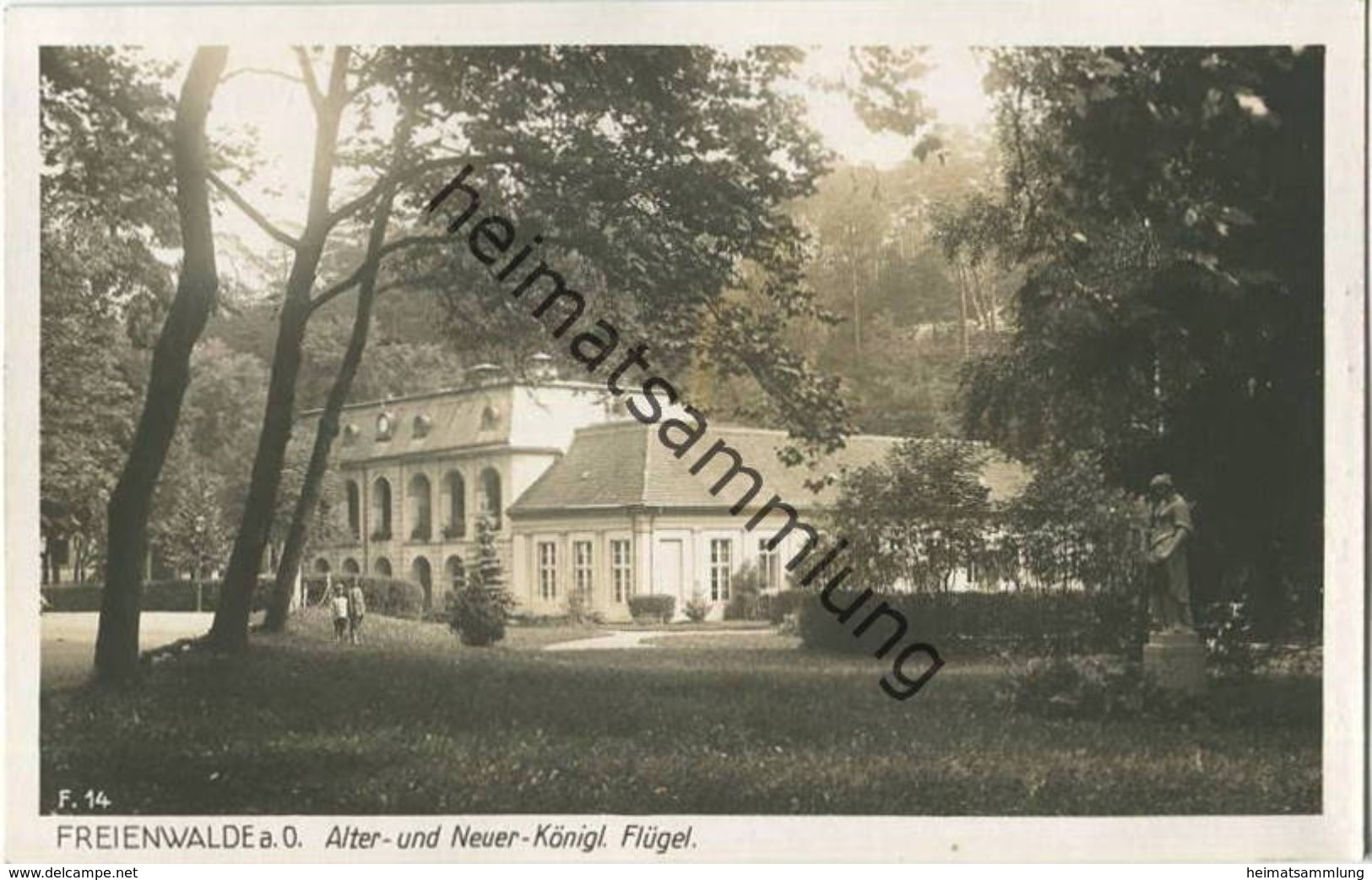 Bad Freienwalde - Alter Und Neuer Königlicher Flügel - Foto-AK 30er Jahre - Verlag Ludwig Walter Berlin - Bad Freienwalde