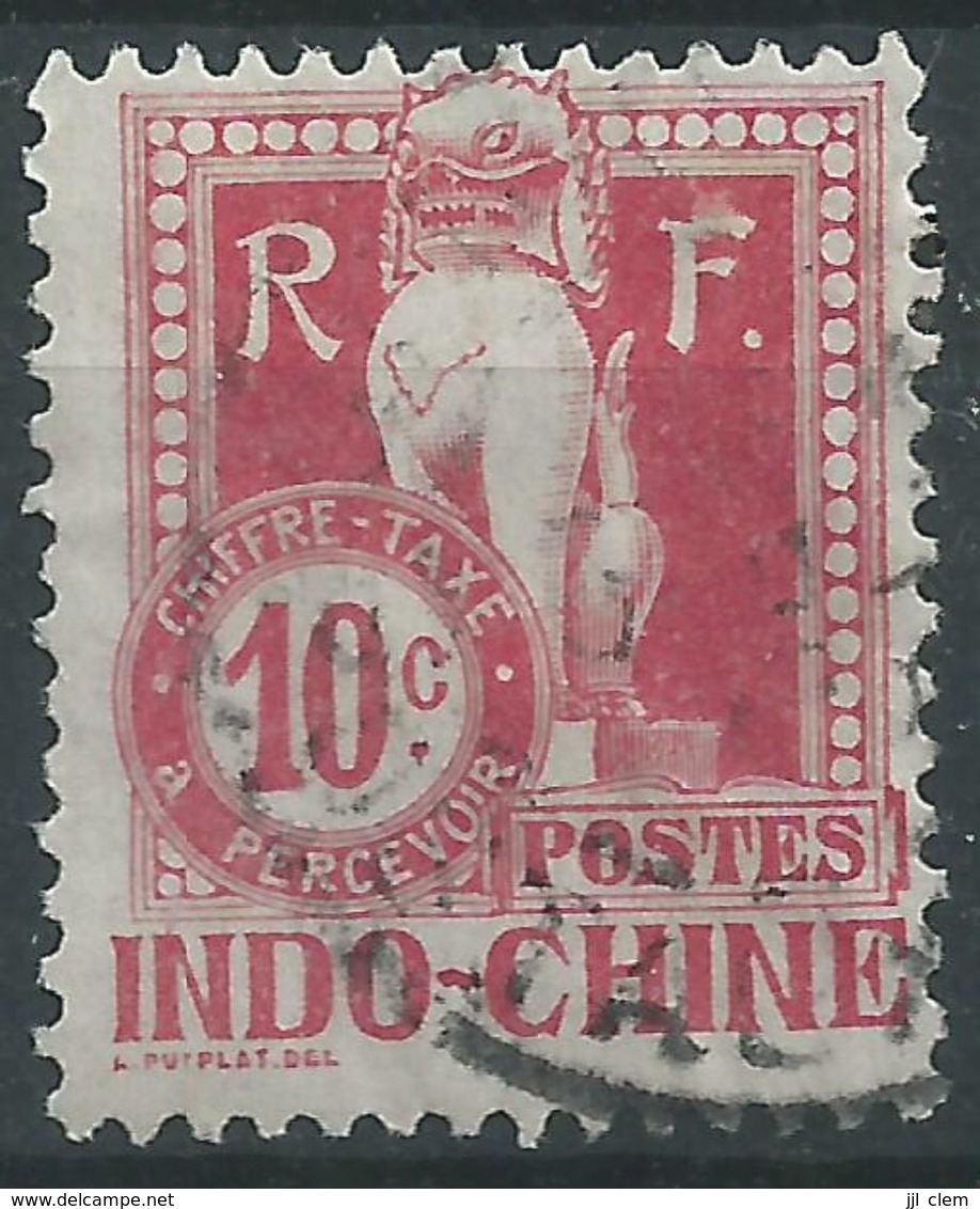 Indochine Taxe N° 8  Obl. - Postage Due