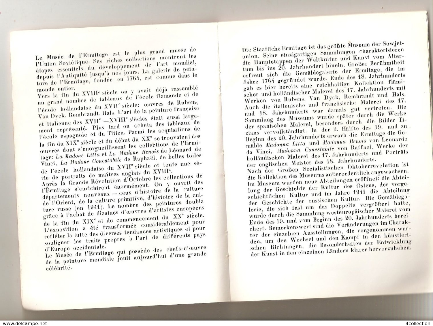 K2 USSR Soviet AVRORA Leningrad Illustrated Book Guide The State Hermitage Museum 1969 English German French Russian - Beaux-Arts