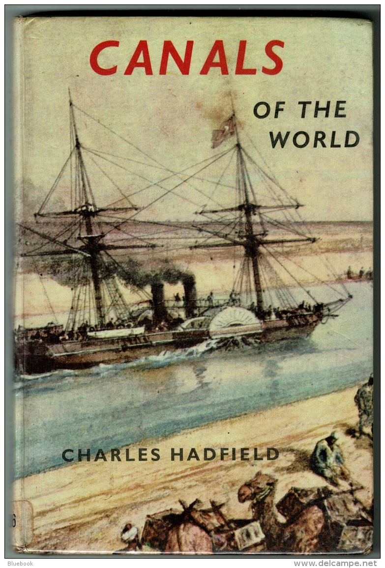 RB 1189 - Canals Of The World By Charles Hadfield - 1964 Hardback Book - Other & Unclassified