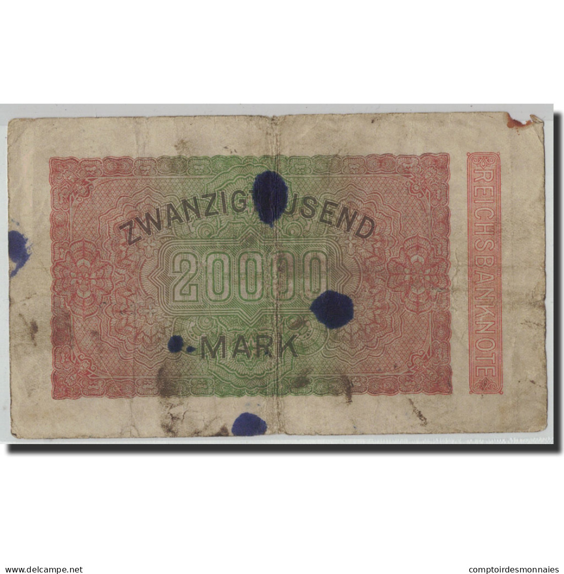 Billet, Allemagne, 20,000 Mark, 1923, 1923-02-20, KM:85a, B - 20.000 Mark