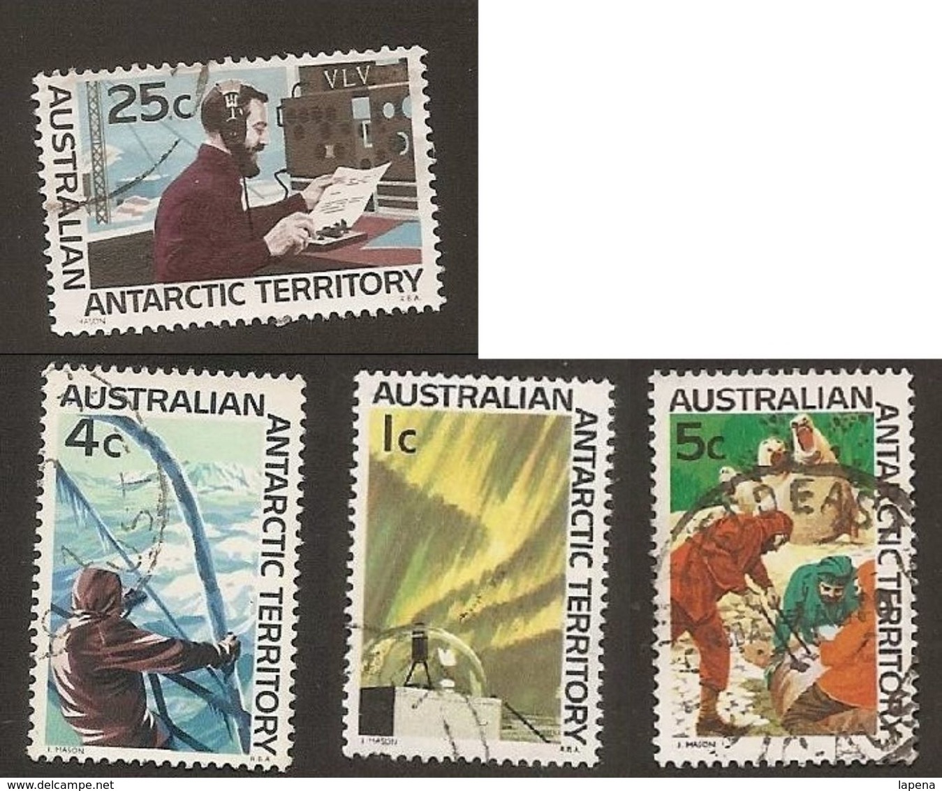 Australian Ant Terr 1966-1968 Used - Used Stamps