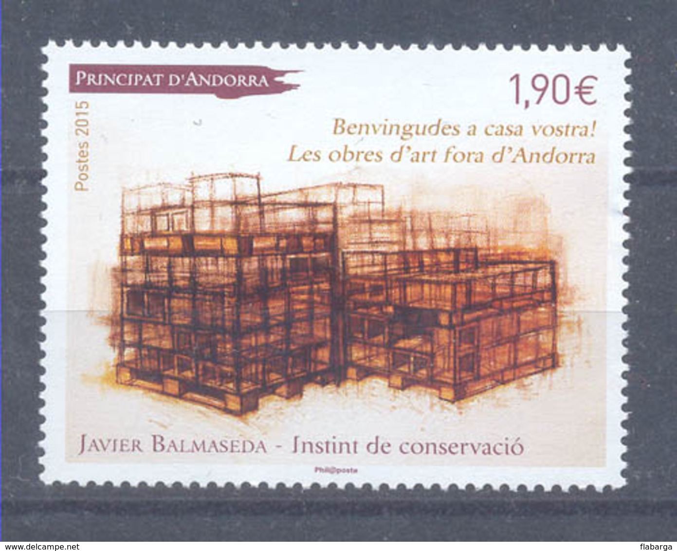 Año 2015 Nº 763 Arte Bienvenido A Vuestra Casa - Unused Stamps
