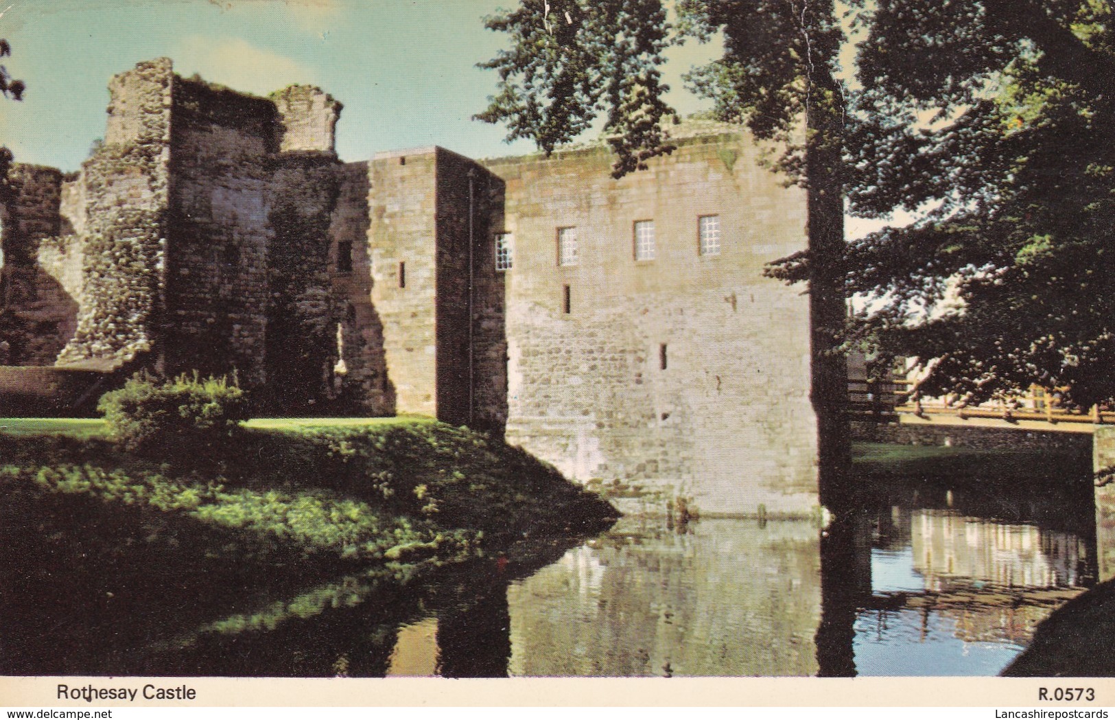 Postcard Rothesay Castle Isle Of Bute My Ref  B11807 - Bute