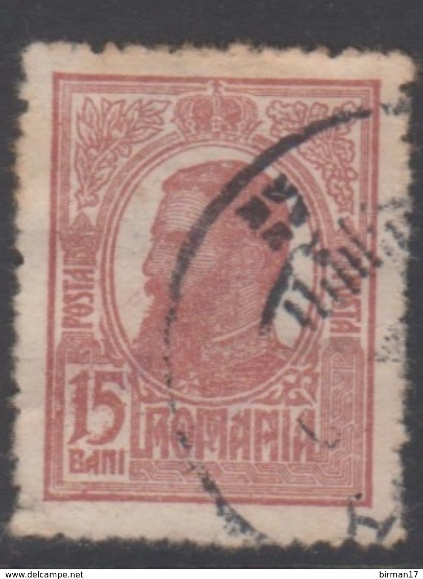 ROUMANIE 1918 2 TP Charles 1er N° 250 Y&T Oblitéré, N° 252 Neuf * Charnière - Usati